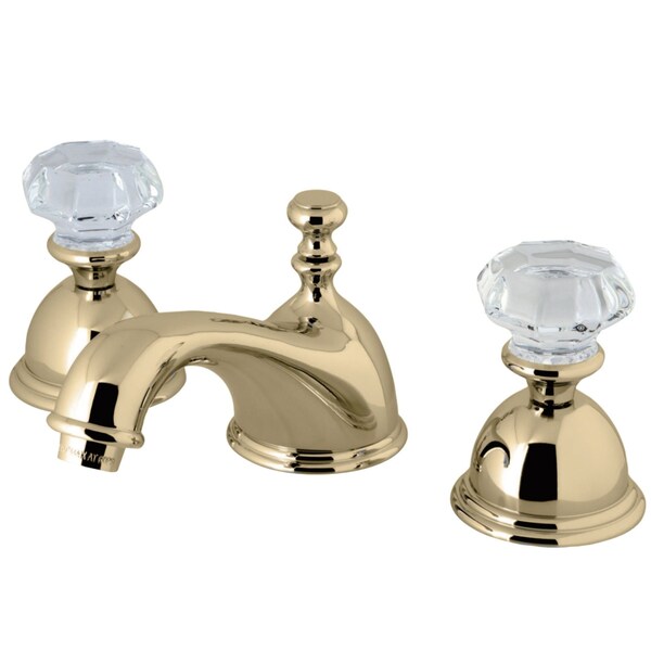 KS3962WCL 8" Widespread Bathroom Faucet, Polished Brass